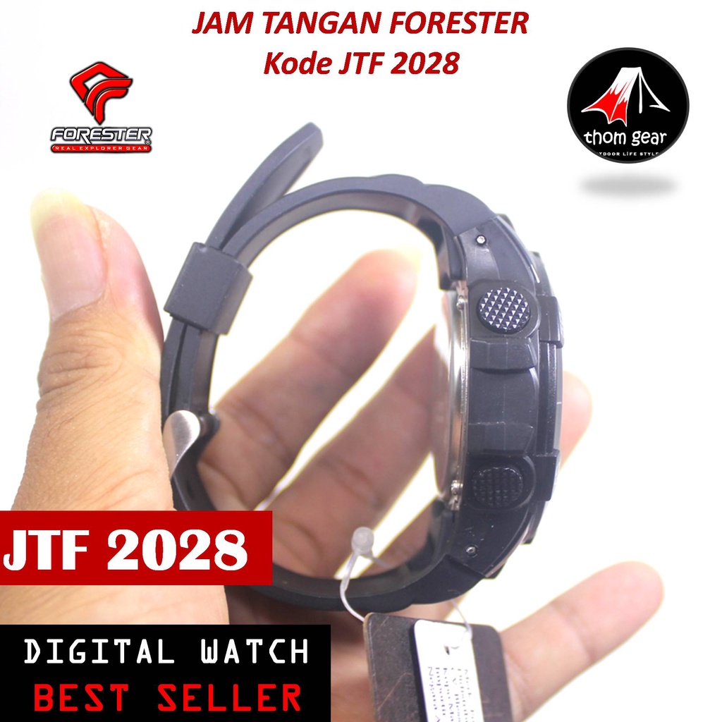 Forester Jtf 2028 Jam Tangan Pria Origial Forester Analog Digital Adventure Sport Outdoor Waterproof Water Resistant Anti Air Pria Cowok Original Ori Terbaru 2022 Free Rubber Strap Cadangan Batre Box Kayu Thomgear Bangakalan Palangkaraya Pare Pare Kebomas