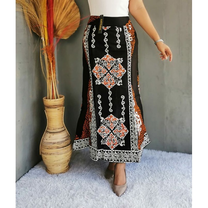 rok panjang batik premium