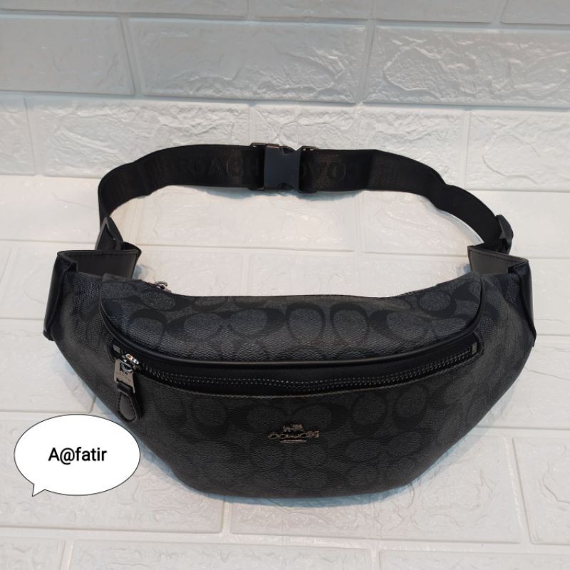 Tas Waist Bag / Tas pinggang fashion pria dan wanita Coach import