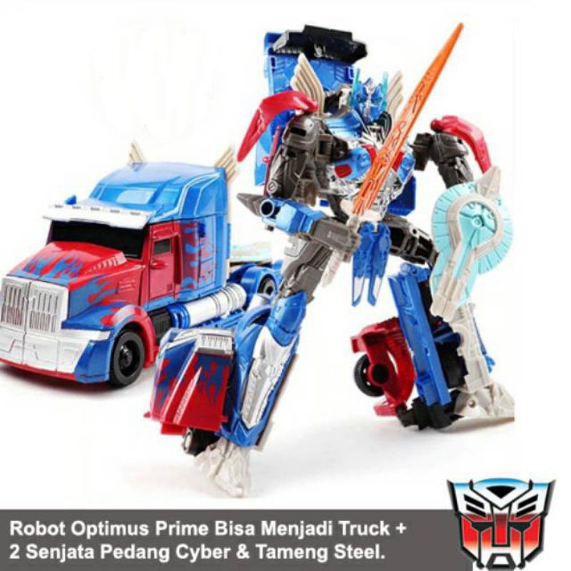 8 Variasi Transformers Optimus Prime Bumblebee High Quality Oversize