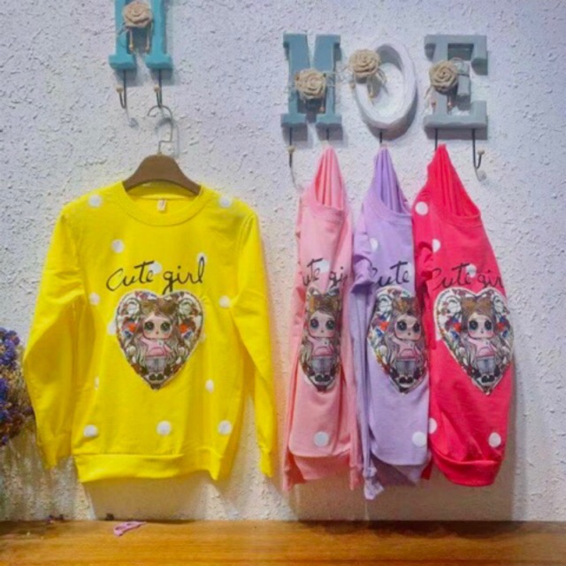 IMPORT PREMIUM Sweater Baju  Anak  LOL Nyala  Led 6 12Tahun 