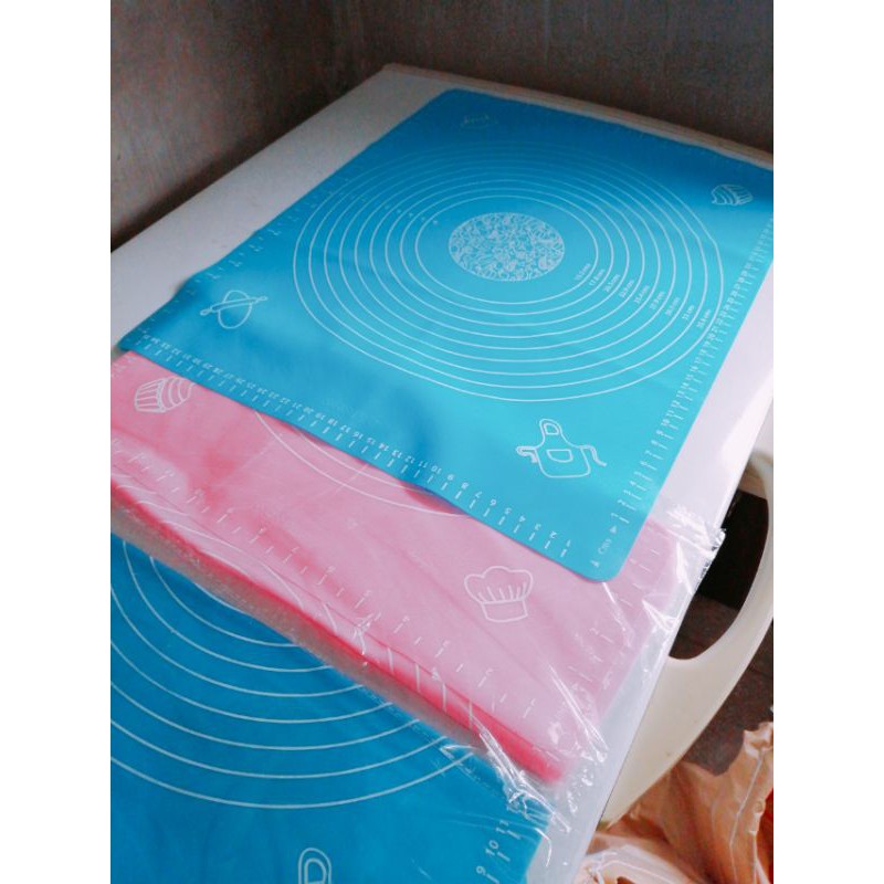 Alas ulen adonan silicon mat alas adon besar 40x50