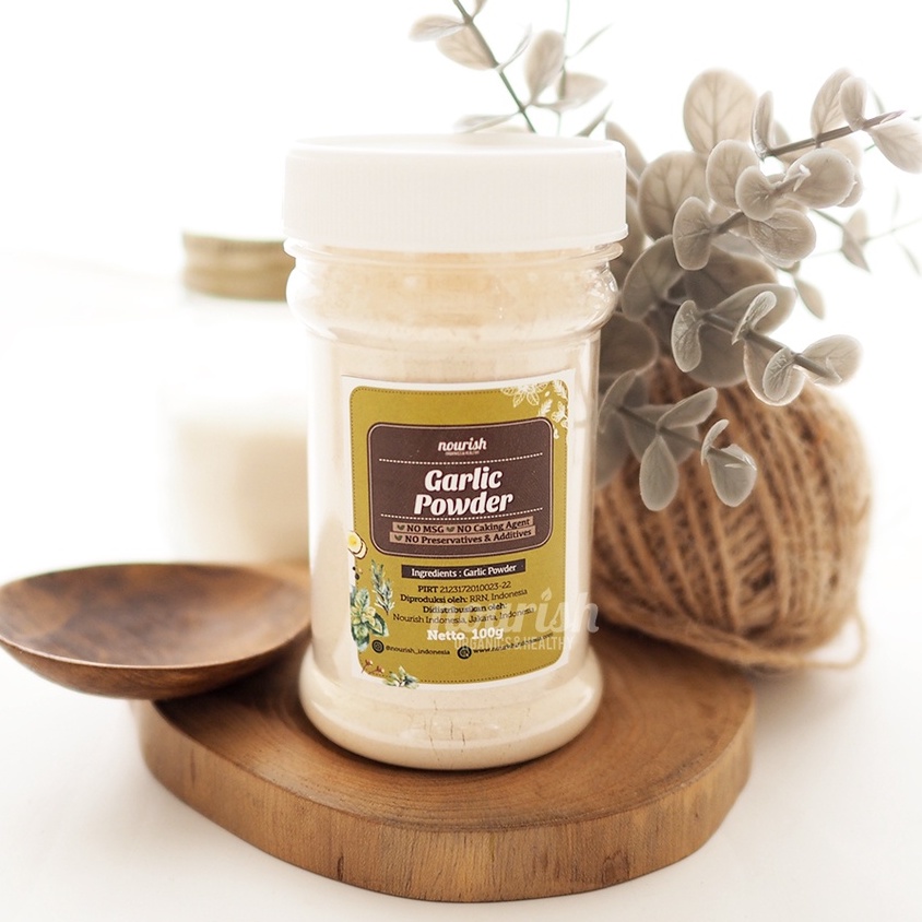 Nourish Indonesia, Garlic Powder 80gr