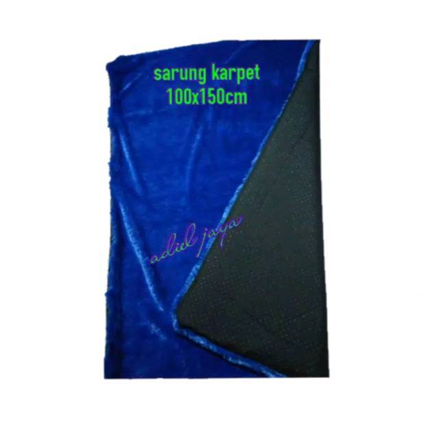 (PREMIUM) Sarung karpet bulu rasfur 100x150cm (KARINDO,ALAS BINTIK SUPER ANTISLIP)