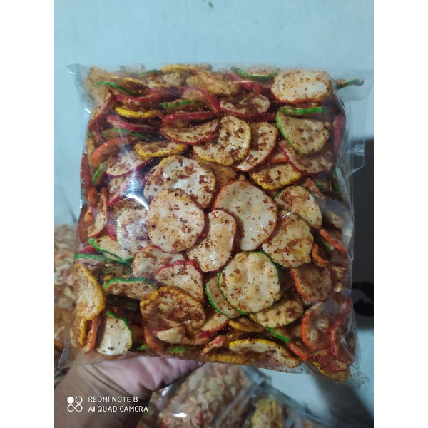 

KERUPUK SEBLAK EXTRA DAUN JERUK 250gr