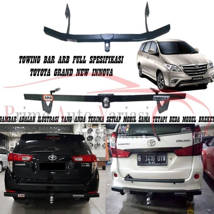 TOWING BAR ARB BESI BUMPER BELAKANG TOWING BAR - GRAND NEW INNOVA