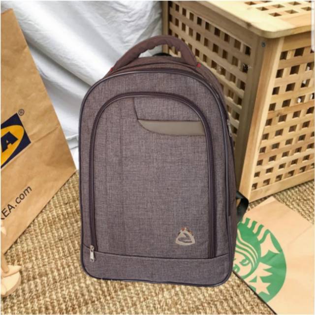 Tas ransel polofelix laptop/Tas bacpack/tas punggung/tas sekolah/tas kerja