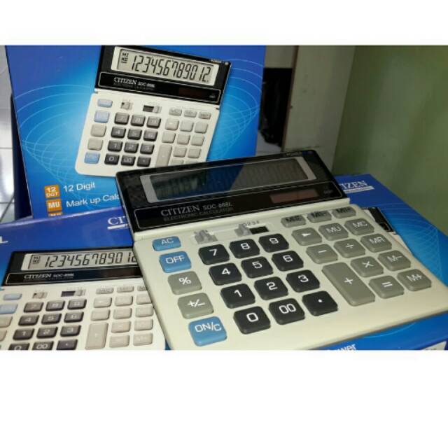 

Calculator Citizen SDC-868L
