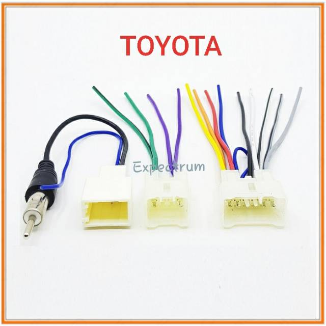 Soket Headunit Oem Toyota / Daihatsu