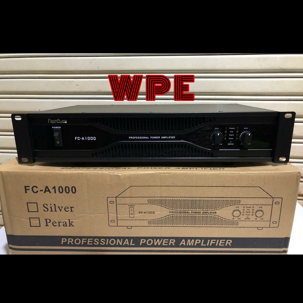 Power Amplifier firstclass FC A 1000/fca1000