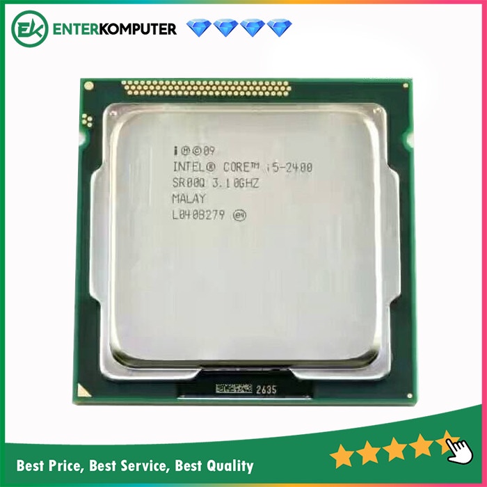 Intel Core i5-2400 3.1 GHz - Cache 6MB [Tray]