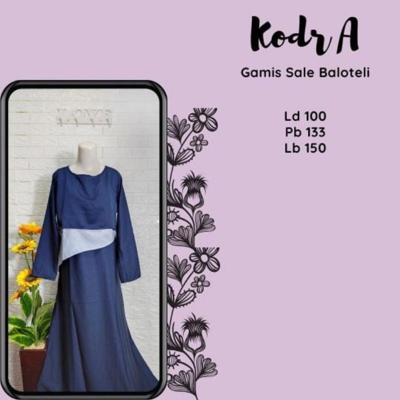 Gamis Remaja Simple Cantik