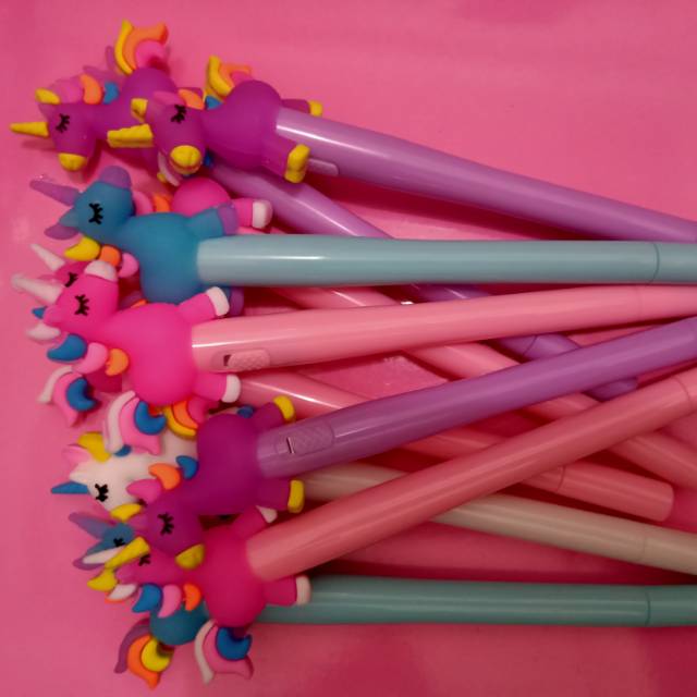 

Bolpoin GEL KARAKTER UNICORN BEST SELLER MURAH BERKUALITAS