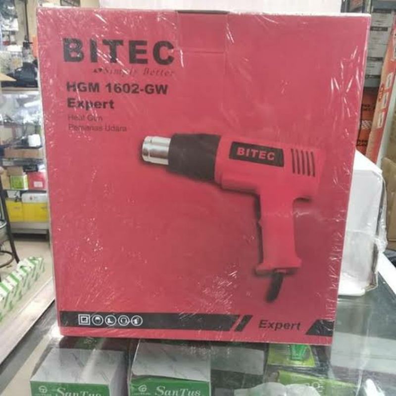 HOT AIR GUN BITEC HGM 1602 GW BERGARANSI - HOT GUN BITEC - HEAT GUN - PISTOL PEMANAS