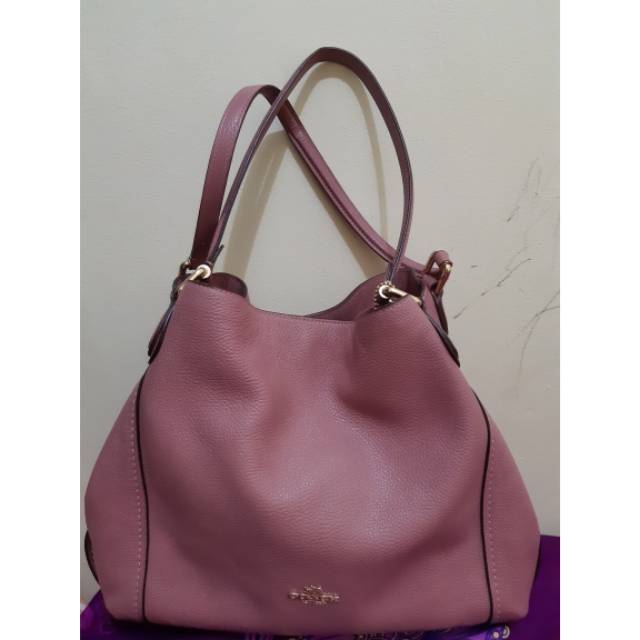 Coach eddie 31 rose preloved vvgc