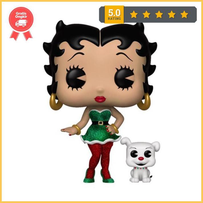 Funko Pop Excluisve - Funko Shop - Betty Boop - Elf Betty Boop & Pudgy Paling Murah