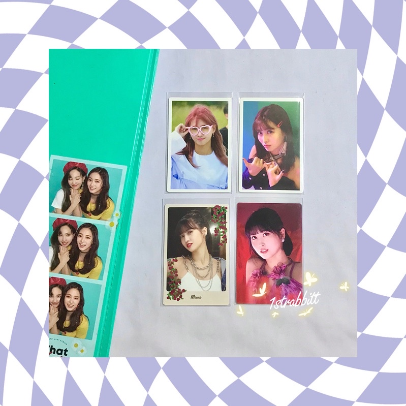 [Baca Deskripsi] TWICE MOMO MONOGRAPH PHOTOCARD TCL1 SIGNAL YOY EWO (Yes or Yes, Eyes Wide open)