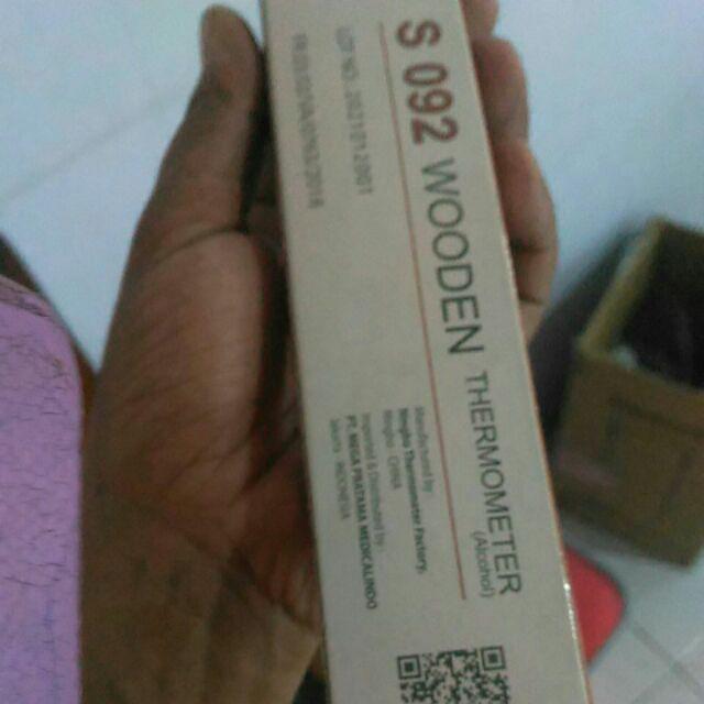 Termometer Thermometer Ruang Ruangan Kayu Gea