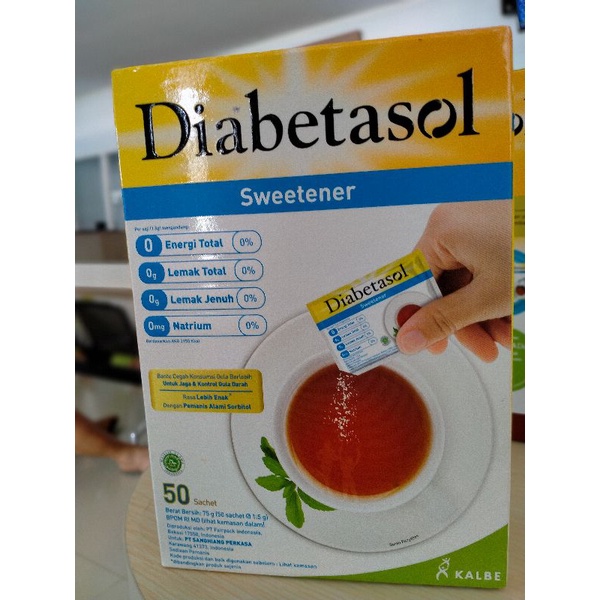 

sweetener isi 50 saset