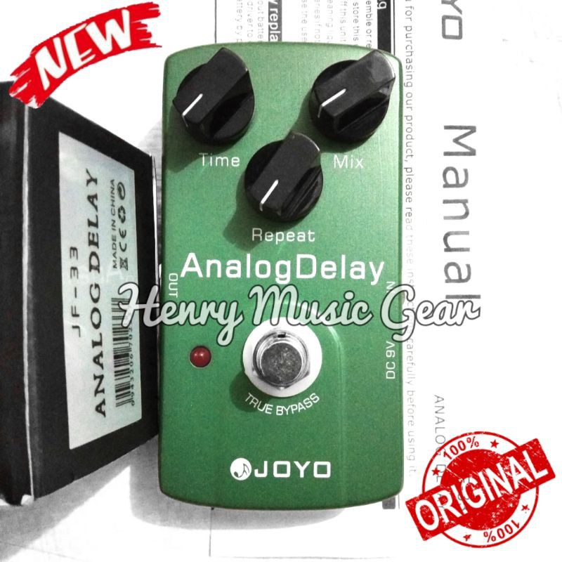 Joyo JF33 Analog Delay BARU