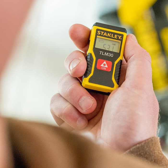 DSA    Stanley 9m TLM 30 - alat ukur laser - pengukur laser - meteran laser .