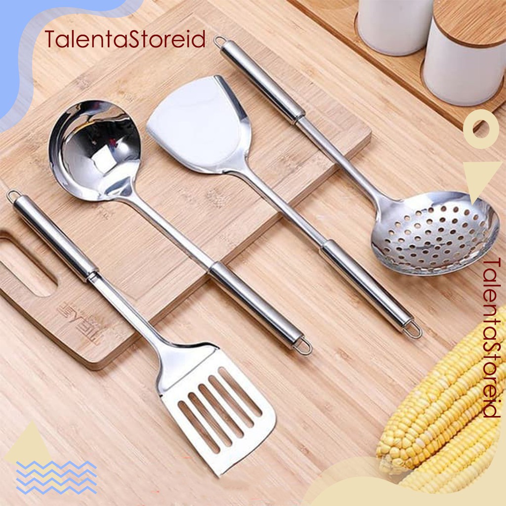 Spatula Stainless Kitchen Ware Stainless Steel 4 in 1