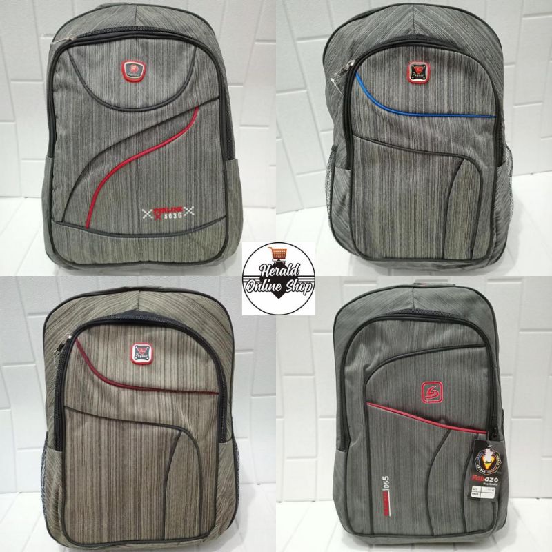 Tas Ransel Laptop Pria Pagazo Ferline Murah Meriah