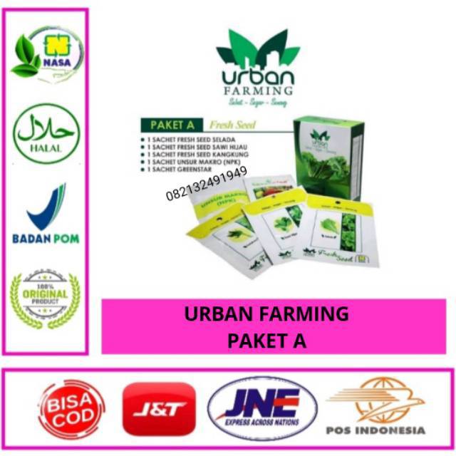 Urban farming paket A bibit sayuran bibit sayur bibit sayuran hidroponik bibit sayuran benih