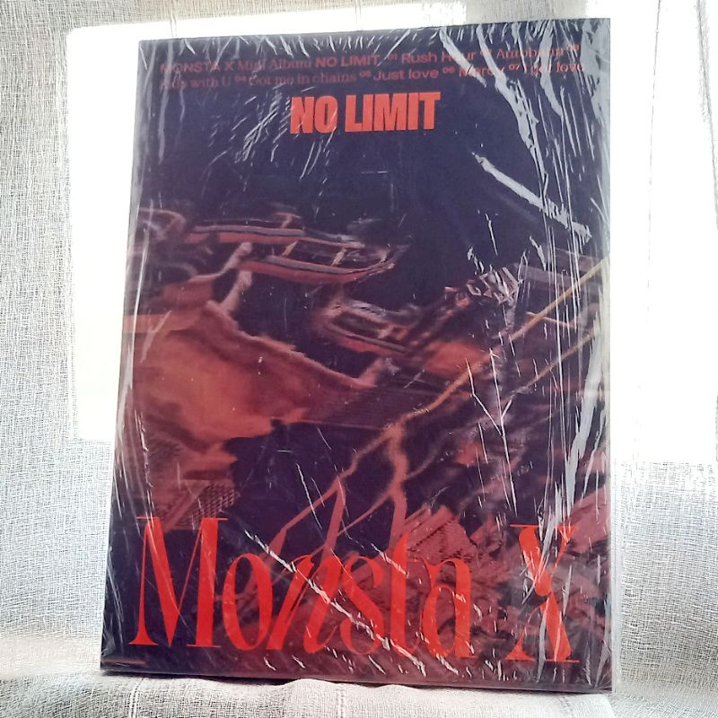 MONSTA X - NO LIMIT MINI ALBUM VER 3 READY SEALED