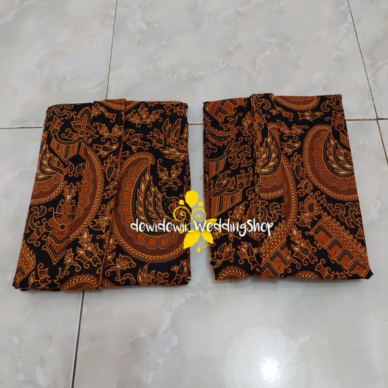 Baju Couple / Baju Prewedding Adat Sunda, Motif Semen Romo