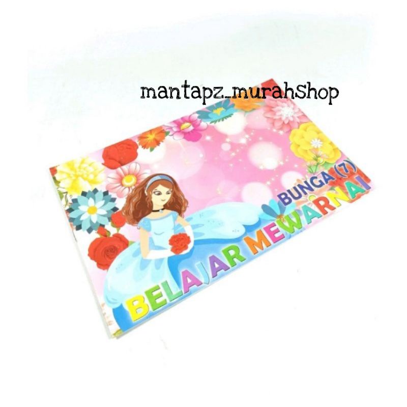 Buku Mewarnai Kecil B5/ Coloring Book B5 (/PCS)-3