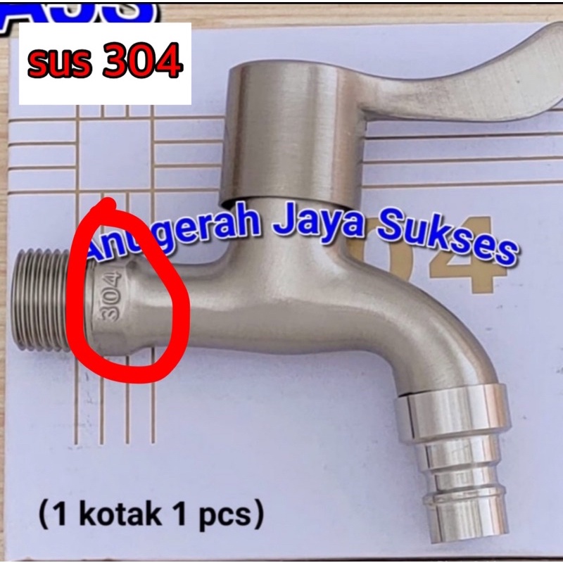 PROMO KERAN SUS 304 KRAN TAMAN TEMBOK ASLI STANLIS STEEL SUS 304 TIDAK NEMPEL MAGNET  KRAN KMR MNDI KRAN AIR KRAN SELANG harga promo boom sale kran keran taman tembok sus 304