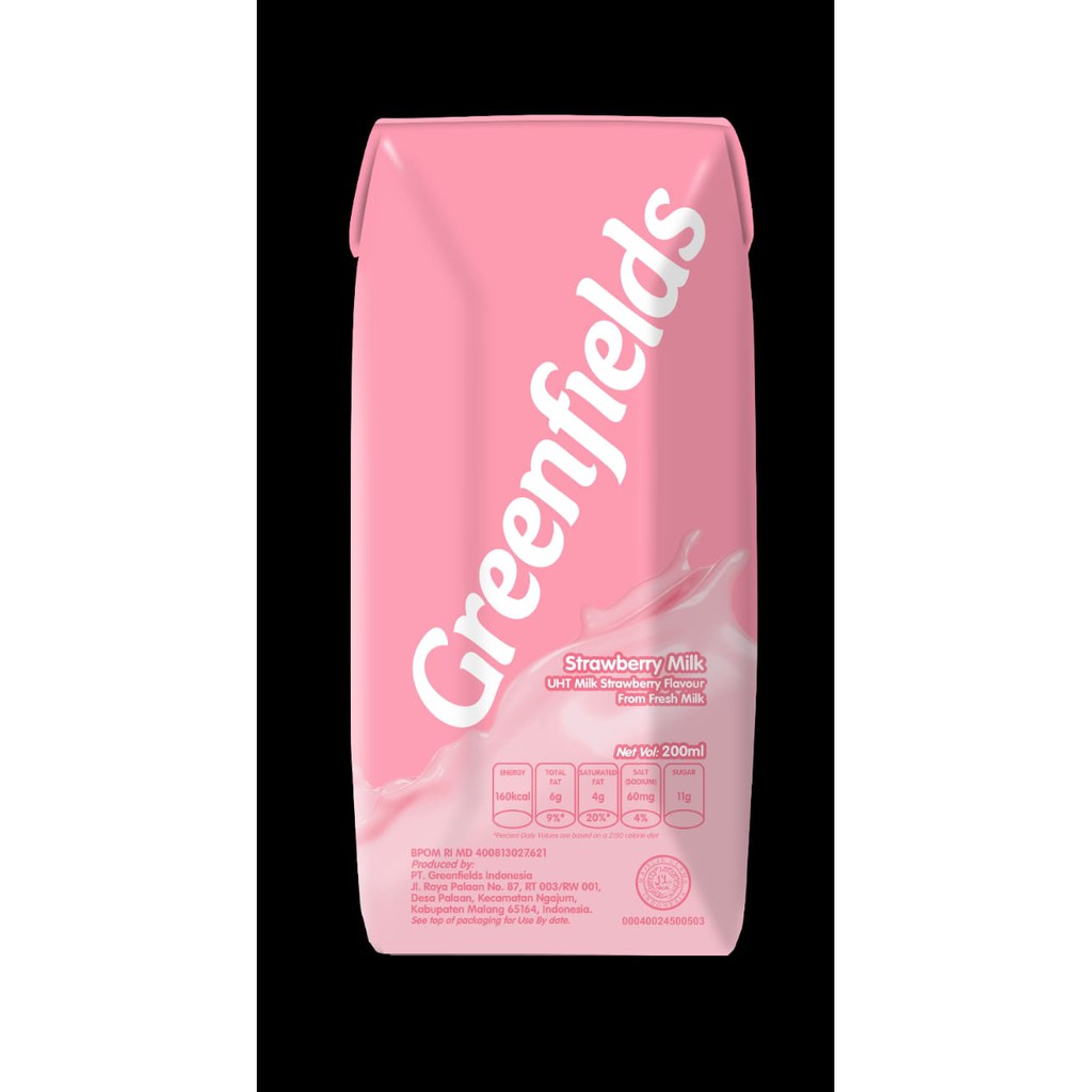 

GREENFIELDS UHT STRAWBERY 200 ML