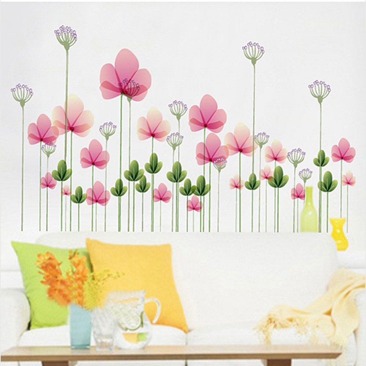 RELIZA Wall Sticker / Stiker Dinding Bunga Renda Flower Hanging Hiasan Dinding AY928