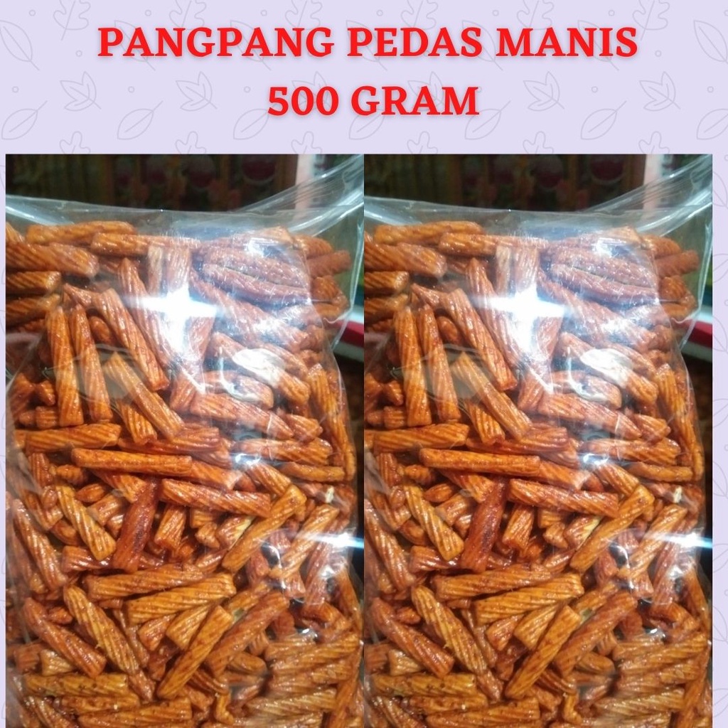 

STIK PANG PANG PEDAS MANIS STIK JAIPONG 500 GRAM