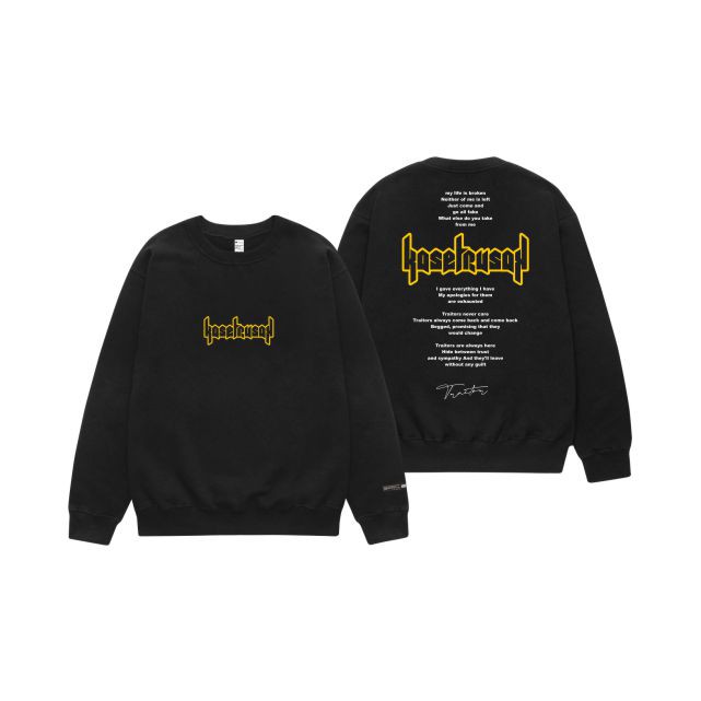 Kasetrusak Crewneck Traitor Black