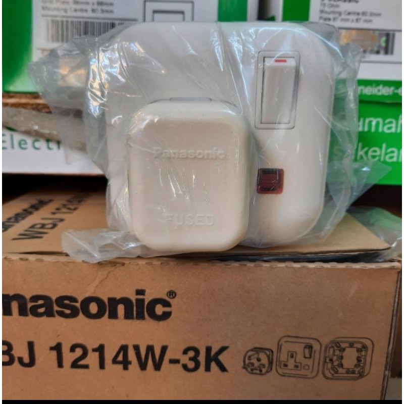 Panasonic Stopkontak AC Set WBJ1214W-3K