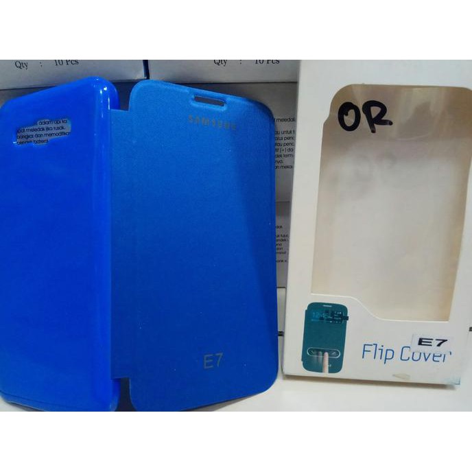 casing sarung flipvover samsung galaxy e7