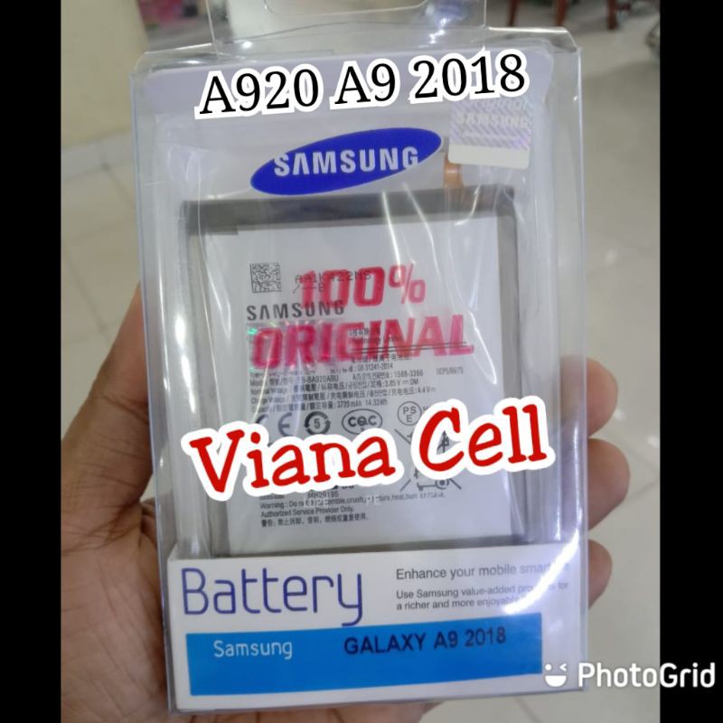 BATERAI BATREI SAMSUNG A9 2018 A920 A920F ORIGINAL SEIN BATREY BATTERY SAMSUNG A920