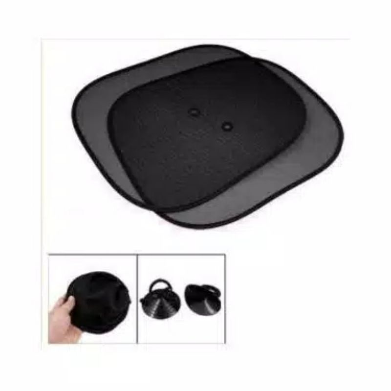 Sunshield Nilon Pelindung Anti Panas Kaca Mobil Sun Shade 1pc