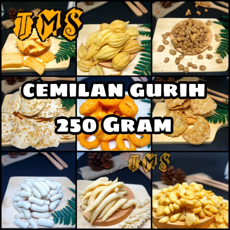 

TMS Snack Cemilan gurih asin 250 gram Premium EXP aman