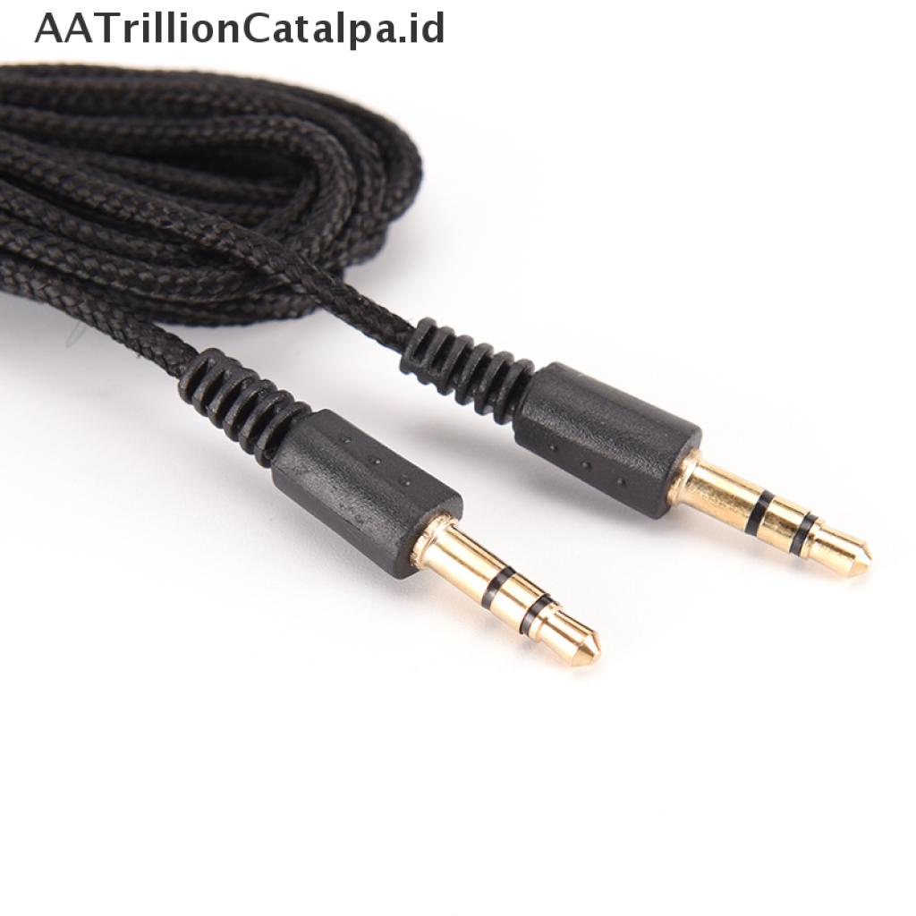 (AATrillionCatalpa) Kabel aux 3.5mm male Ke male Panjang 2m