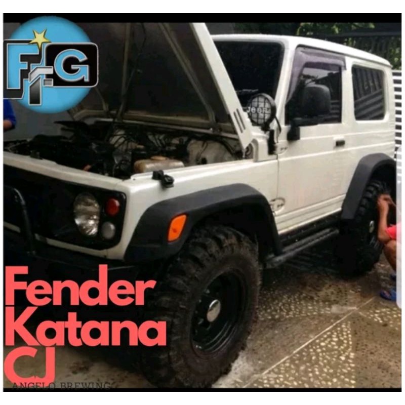 OVER FENDER JIMNY & KATANA MODEL CJ ATAU RUBICON