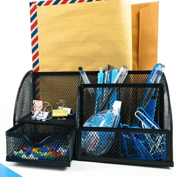 

Model baru - Joyko Desk set Jaring / Desk Organizer DS-22