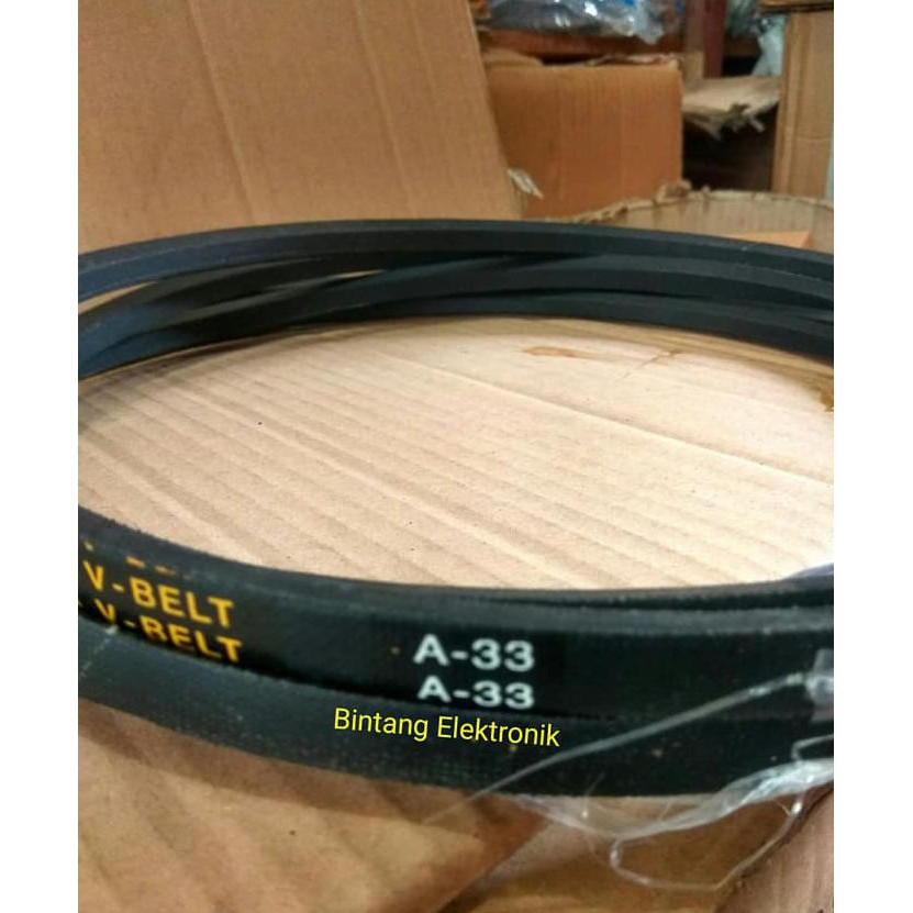 VBELT A33 V-BELT MESIN CUCI A-33 V BELT A 33
