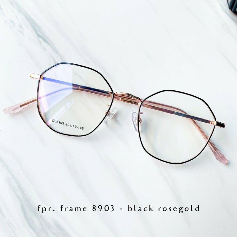 FRAME KACAMATA MINUS ANTI RADIASI | KACAMATA ANTI UV | KACAMATA WANITA 8903 | KACAMATA PLUS