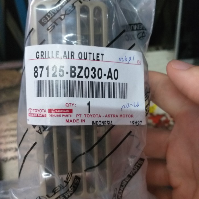 ORIGINAL kisi kisi ac belakang tengah avanza xenia rush terios lama