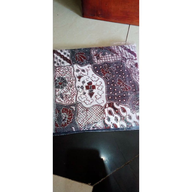 jarit/kain batik lembaran prada silver manten