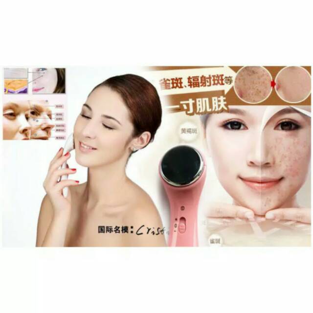 Ion face massager