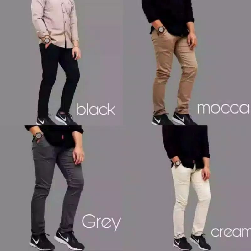 CHINOS PRIA  PANJANG / SLIMFIT /MURAH /|HALUS size 27-38